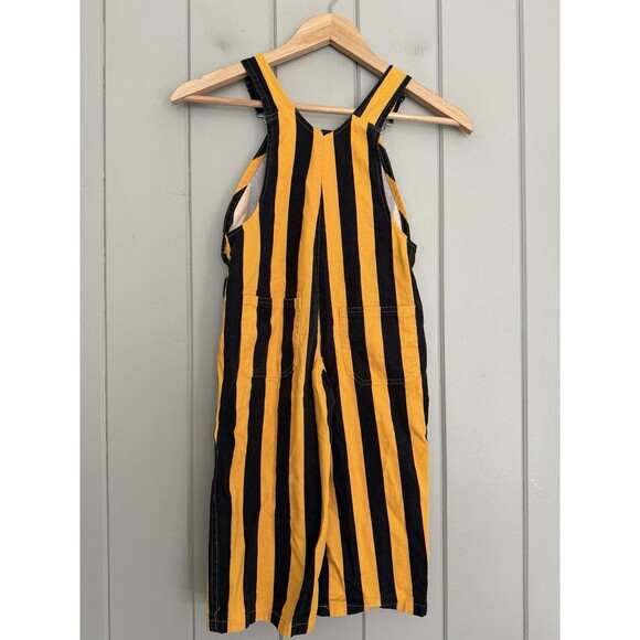 Game Bibs Overalls Toddler 3T Black Yellow Pittsburgh Steelers Iowa Hawkeyes - Picture 3 of 5